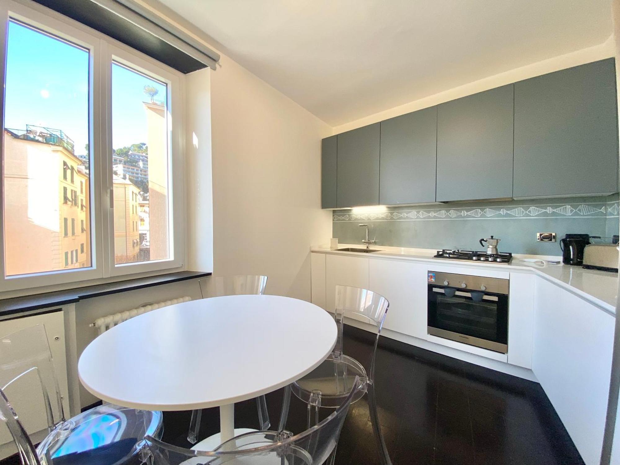 شقة Casaviva - Modern Lively Trilo In Genova Nervi المظهر الخارجي الصورة