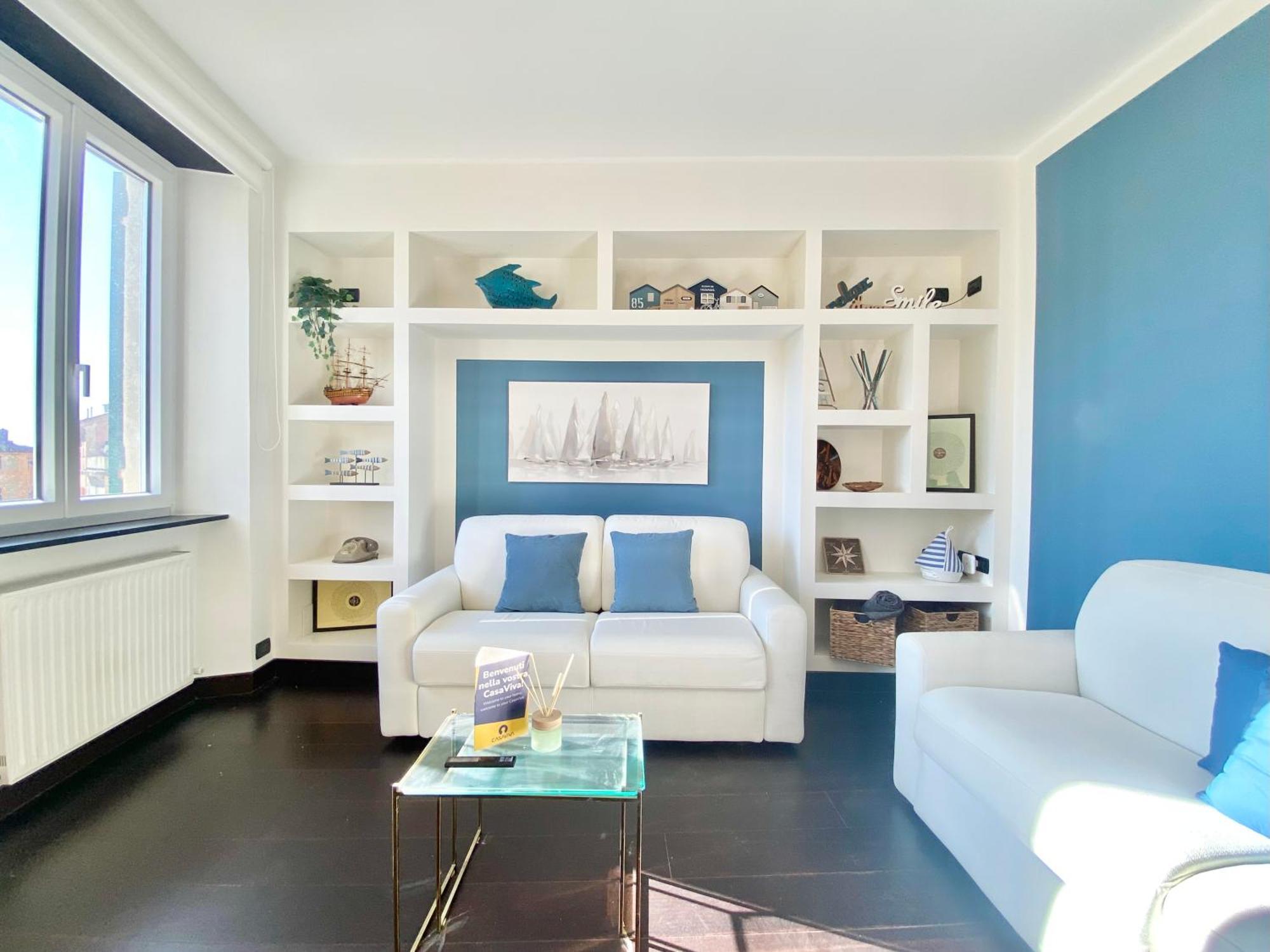 شقة Casaviva - Modern Lively Trilo In Genova Nervi المظهر الخارجي الصورة