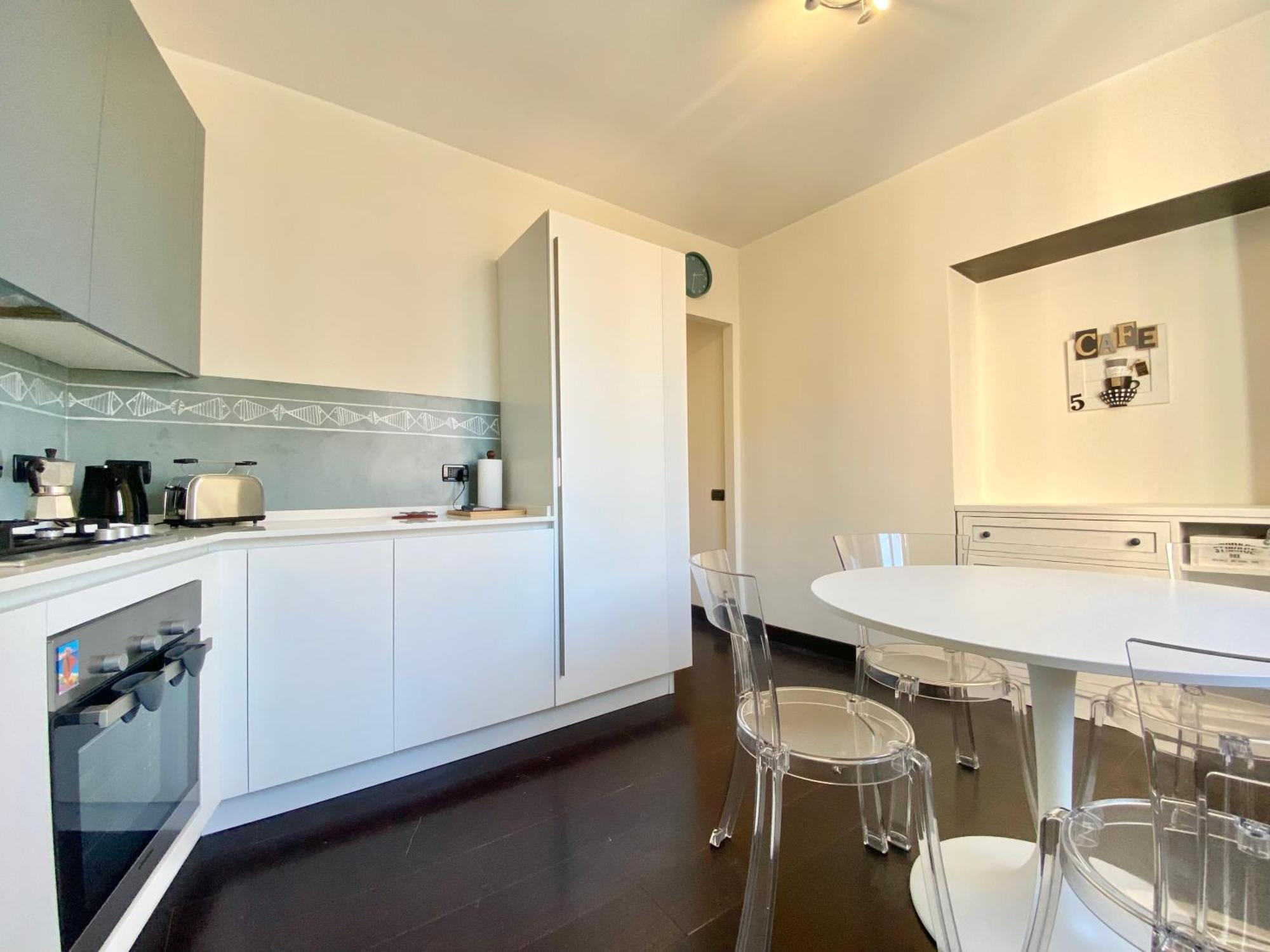 شقة Casaviva - Modern Lively Trilo In Genova Nervi المظهر الخارجي الصورة